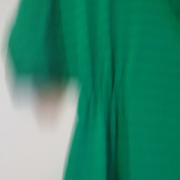 Ella Moss Emerald Striped Short Sleeve Top - Picture 4 of 7